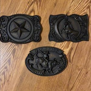 Home Interiors Belt Buckle Design Wall Plaques